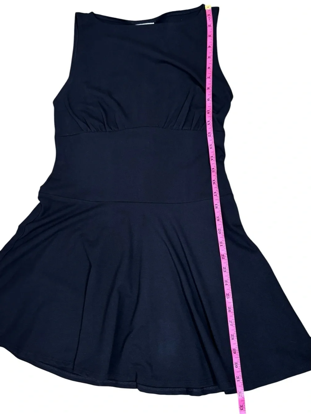 Reformation Mayve Knit Mini Dress Black Large NWT